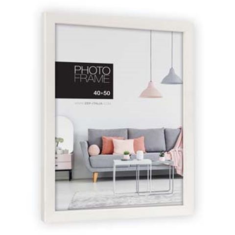 Afbeelding laden in galerijviewer, Zep Fotolijst NP54W Edison White 40x50 cm