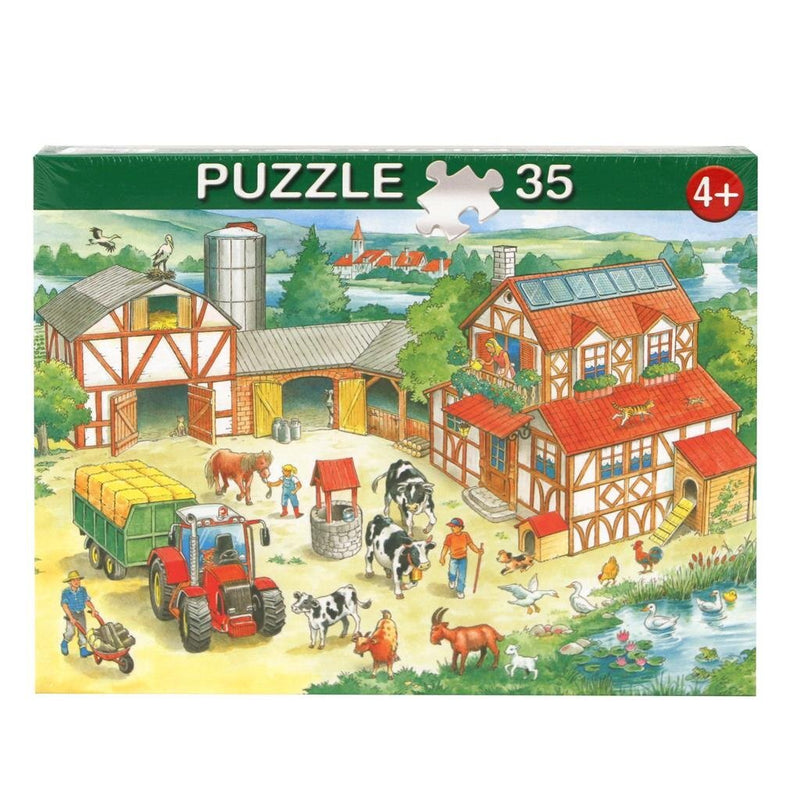 Afbeelding laden in galerijviewer, Basic puzzels 35 63 112 stukjes verschillende uitvoeringen
