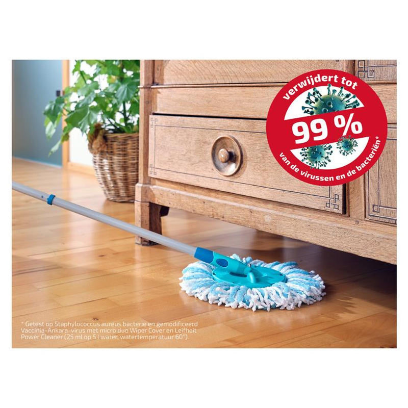 Afbeelding laden in galerijviewer, Leifheit vervangingskop clean twist disc mop - micro duo
