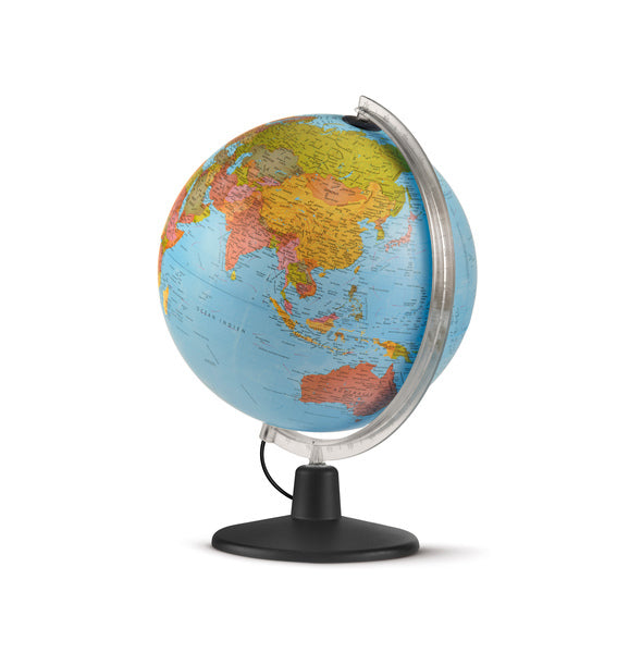 Afbeelding laden in galerijviewer, Atmosphere globe - dag nacht geographical globe - 30cm - nederlandstalig - wereldbol
