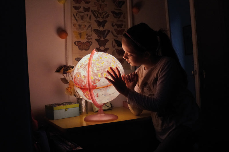 Afbeelding laden in galerijviewer, Atmosphere nr-0331imim-nl globe imaginary 30 cm met verlichting
