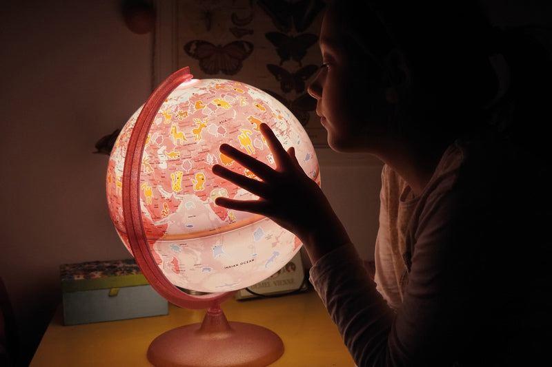 Afbeelding laden in galerijviewer, Atmosphere nr-0331imim-nl globe imaginary 30 cm met verlichting
