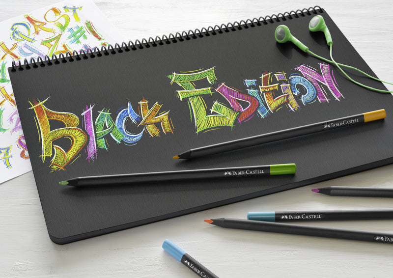 Afbeelding laden in galerijviewer, Faber-castell kleurpotloden - black edition - 24 stuks - fc-116424
