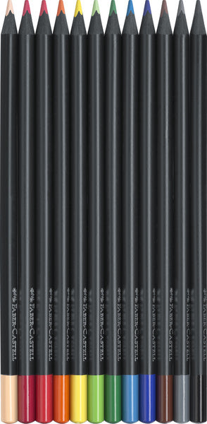 Faber-castell kleurpotlood black edition kleurenassortiment