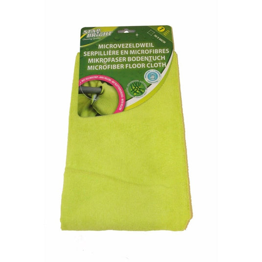 Starbright microvezel dweil met velcro groen 50x60cm