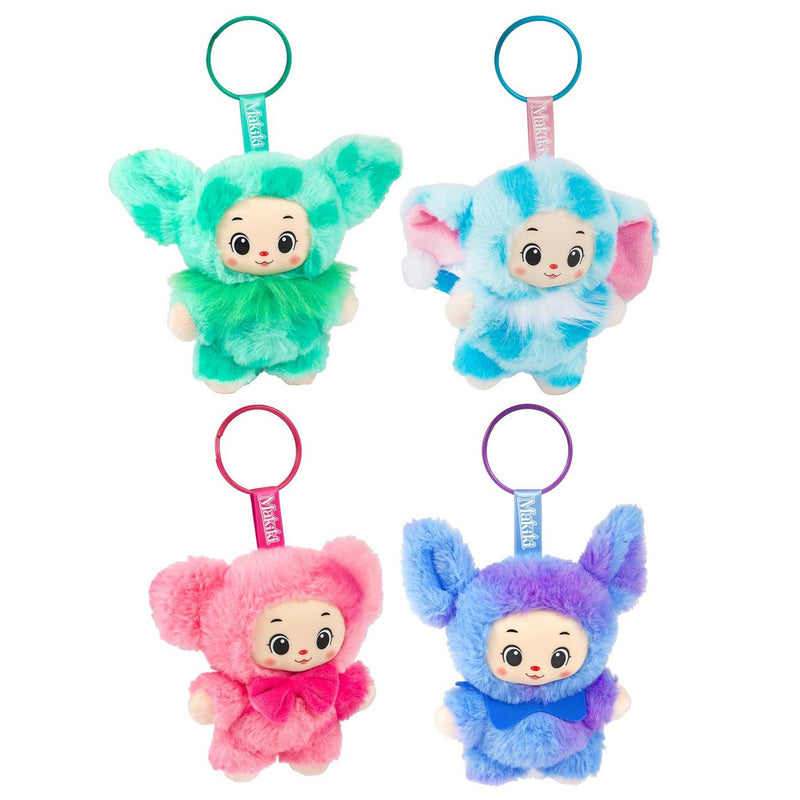 Afbeelding laden in galerijviewer, Toi-toys sleutelhanger makiki pop 15cm 4 assorti
