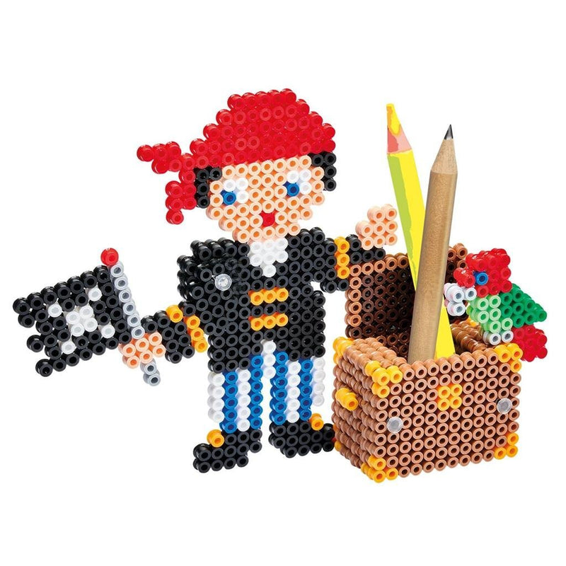 Afbeelding laden in galerijviewer, Hama strijkkralen 3d set piraten 2500 stuks
