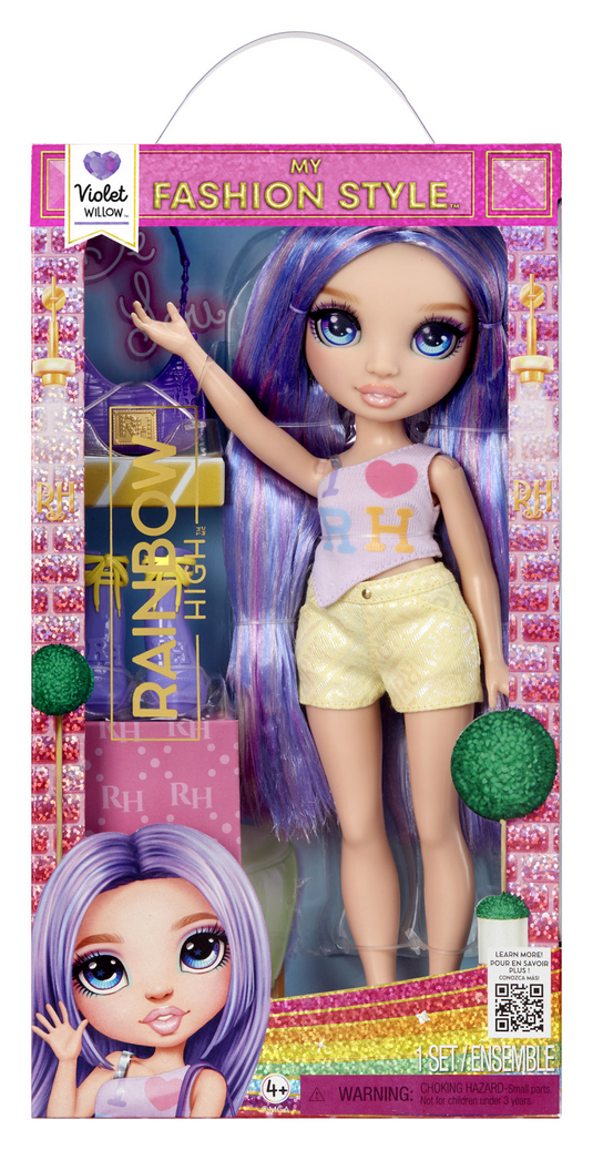 Rainbow high my fashion style-modepoppen - violet