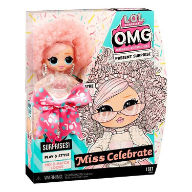 MGA Entertainment Surprise! OMG Birthday Doll Miss Celebr
