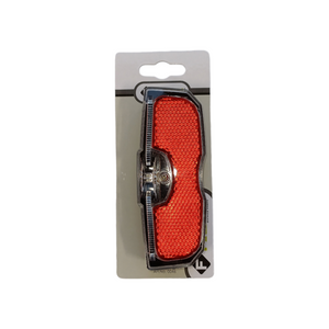 FALKX LED tunnel achterlicht. montage 80mm. incl batterijen (hangverpakking)