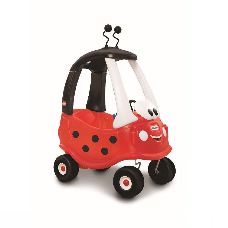 Afbeelding laden in galerijviewer, Little tikes loopauto cozy coupe lieveheersbeestje 38x49.5x24 cm
