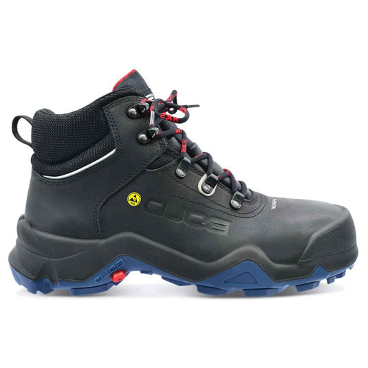 Hks werkschoen delta 1 ntp hoog s3 esd | zwart blauw | maat 48 - 00.162.027.48