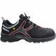 Hks werkschoen k2 ca laag s3 | zwart rood | maat 41 - 00.162.051.41