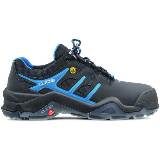 Hks werkschoen targa 2 vtp metaalvrij laag s3 esd | zwart blauw | maat 42 - 00.162.094.42