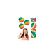 Toi-toys play out regenboogballen 3 stuks 7,5cm