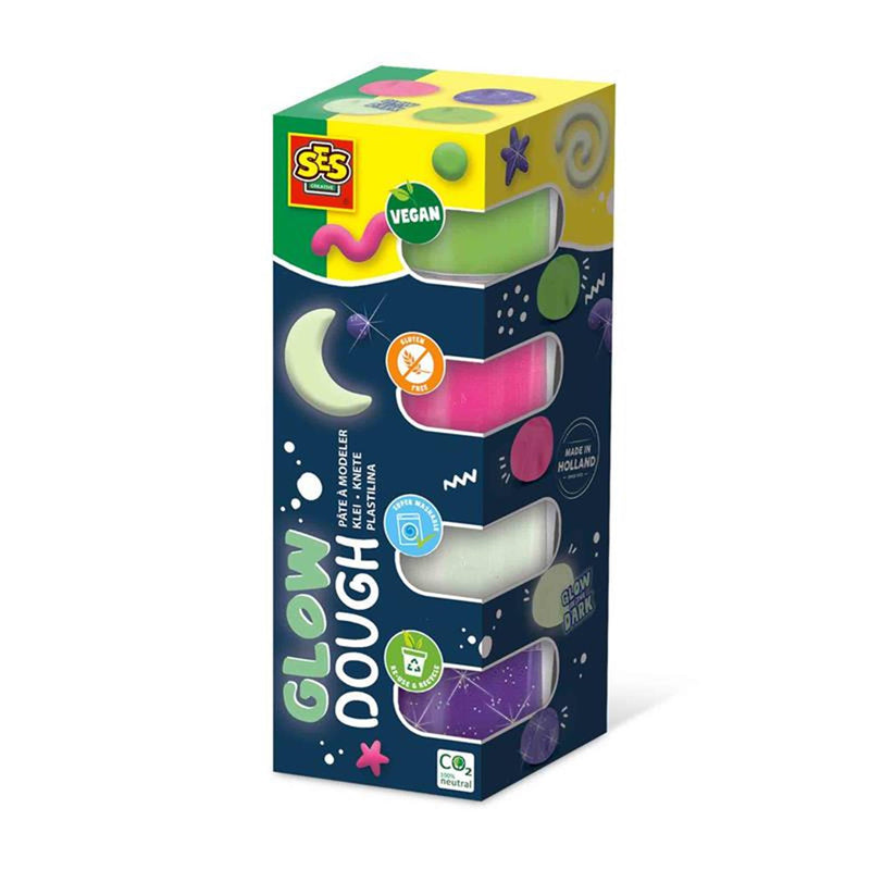 Afbeelding laden in galerijviewer, Ses feel good klei - glow (4x90gr)
