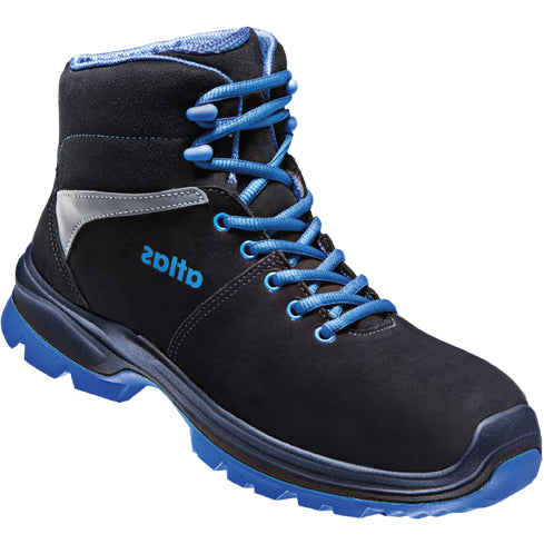 Atlas werkschoen sl 80 2.0 hoog s2 | zwart blauw w12 | maat 43 - 00.012.136.43