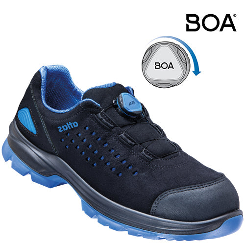 Atlas werkschoen sl 940 2.0 boa laag s1 | zwart blauw | maat 45 - 00.012.102.45