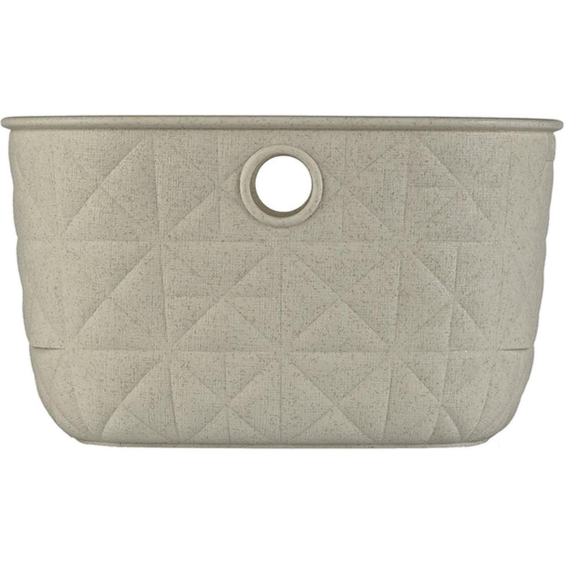 Afbeelding laden in galerijviewer, Curver softex opbergmand xs - 3l krijtwit 19x19x11cm
