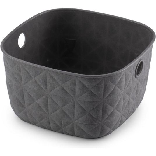 Curver softex opbergmand xs - 3l antraciet 19x19x11cm
