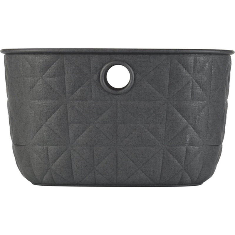 Afbeelding laden in galerijviewer, Curver softex opbergmand xs - 3l antraciet 19x19x11cm
