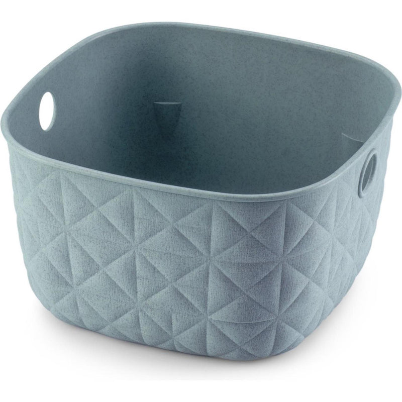Afbeelding laden in galerijviewer, Curver softex opbergmand xs - 3l blauwgroen 19x19x11cm
