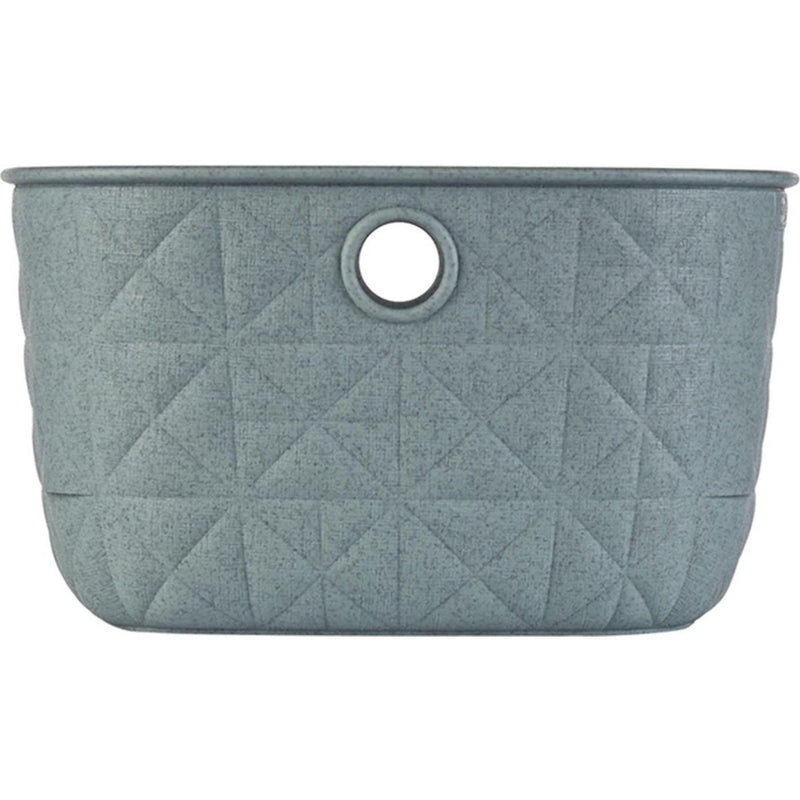 Afbeelding laden in galerijviewer, Curver softex opbergmand xs - 3l blauwgroen 19x19x11cm
