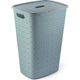 Curver softex wasmand met deksel 56l blauwgroen 42x31,6x60cm