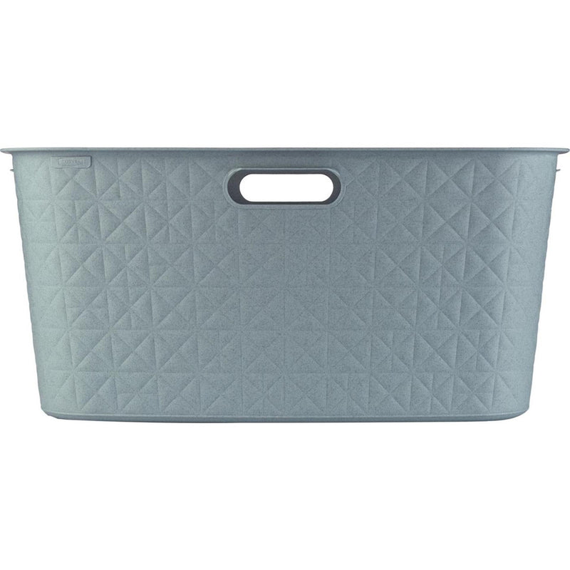 Afbeelding laden in galerijviewer, Curver softex wasmand 45l blauwgroen 57x37x27cm
