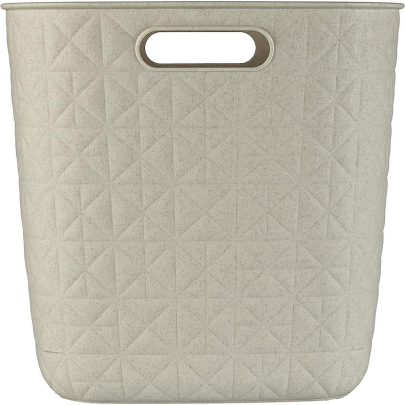 Afbeelding laden in galerijviewer, Curver softex opbergmand cube - 15l krijtwit 28x28x27cm
