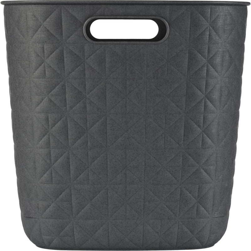 Afbeelding laden in galerijviewer, Curver softex opbergmand cube - 15l antraciet 28x28x27cm
