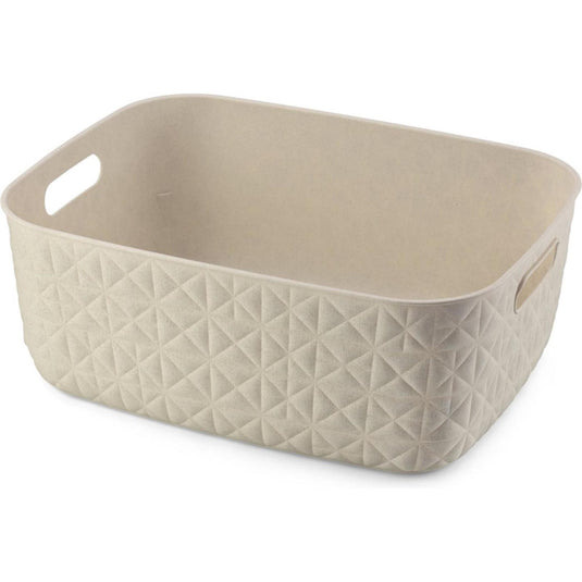 Curver softex opbergmand m - 12,5l krijtwit 38x29x14cm