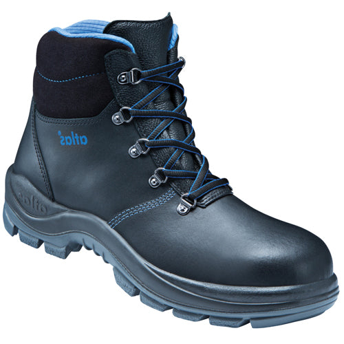 Atlas werkschoen tx 84 hoog s2 w12 | zwart blauw | maat 38 - 00.012.247.38