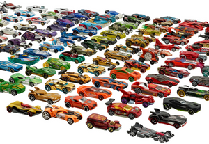 Mattel hot wheels die cast auto's assorti | 72 stuks