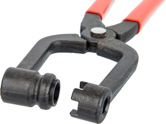 Cyclus tools chainring assembly pliers with bit-d for chainring bolts