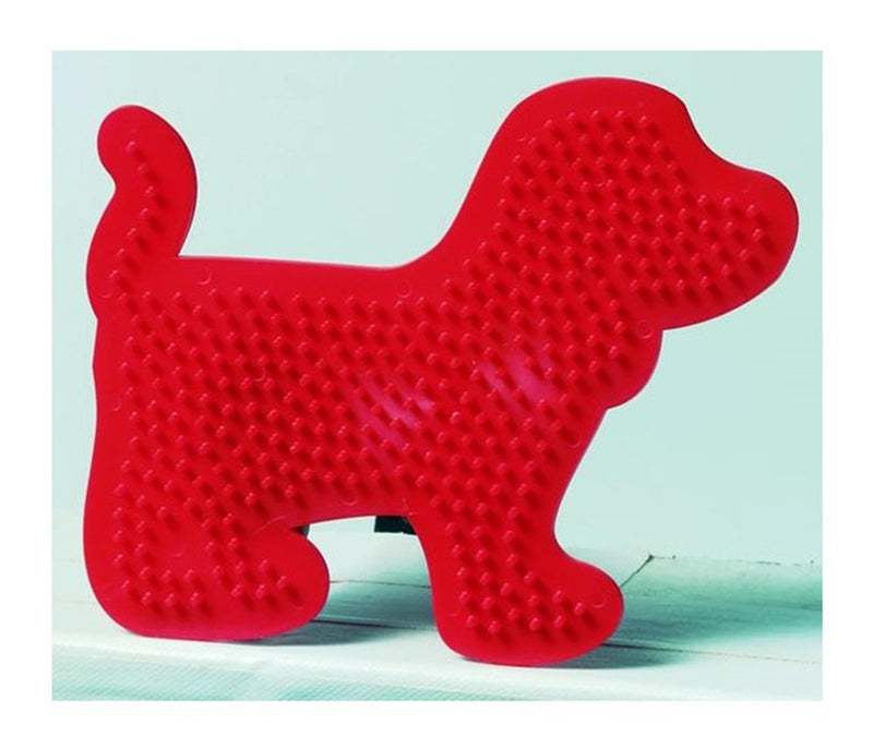 Afbeelding laden in galerijviewer, Ses strijkkralen bord hond
