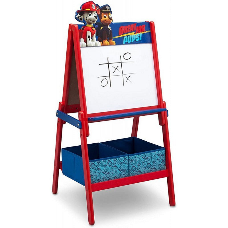 Afbeelding laden in galerijviewer, Paw patrol te87578pw houten dubbelzijdig krijtbord whiteboard
