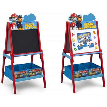 Paw patrol te87578pw houten dubbelzijdig krijtbord whiteboard