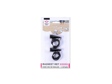 Engelhart jeu de boules magneet met touw. per 2 op blister