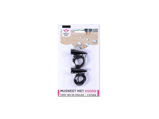 Engelhart jeu de boules magneet met touw. per 2 op blister