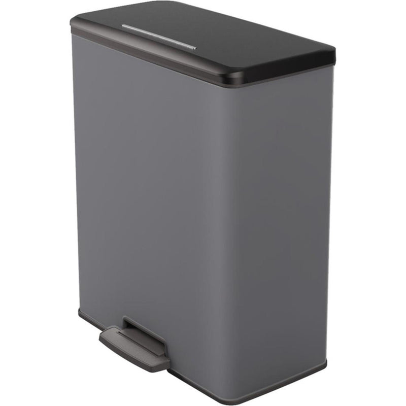Afbeelding laden in galerijviewer, Curver decobin pedaalemmer 65l cool grey
