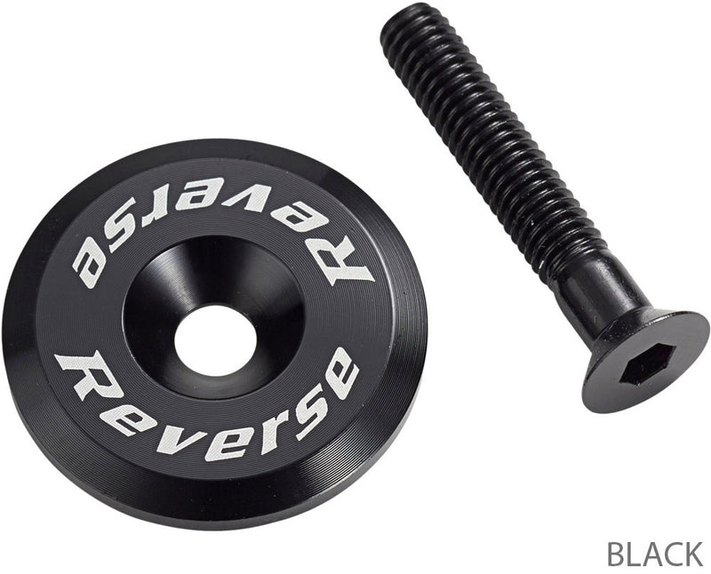 Afbeelding laden in galerijviewer, Reverse components stem cap with bolt
