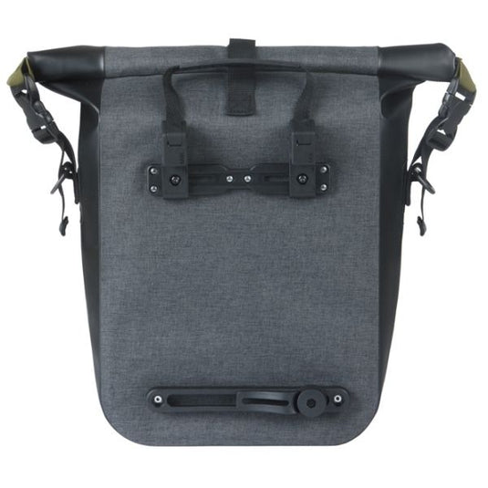Basil enkele tas navigator storm m mik 12-15l 14 x 25 x 36 cm - zwart