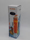 Van der doelen fruit drinkfles met fruit infuser 800 ml groot oranje