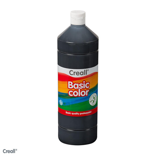 Creall plakkaatverf 500ml zwart