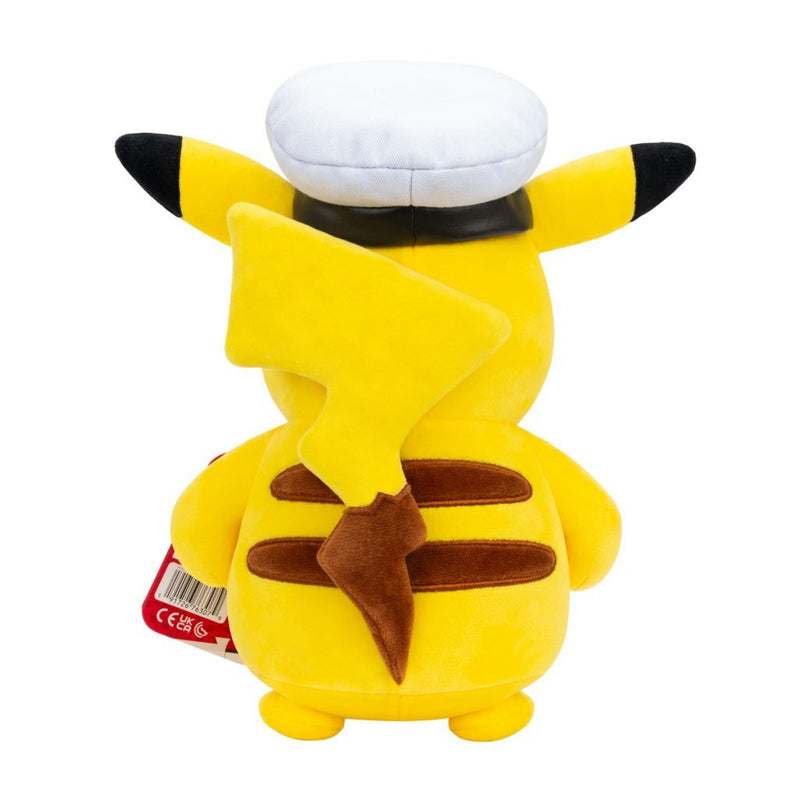Afbeelding laden in galerijviewer, Jazwares pokémon 20 cm pluche captain pikachu
