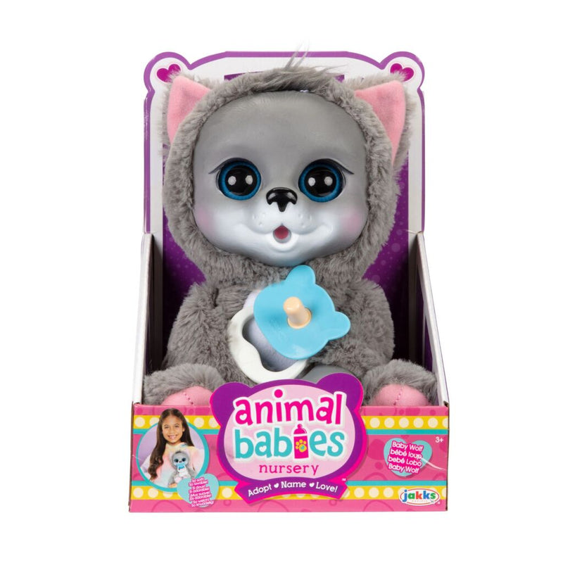 Afbeelding laden in galerijviewer, Jakks jakks animal babies wolf + geluid
