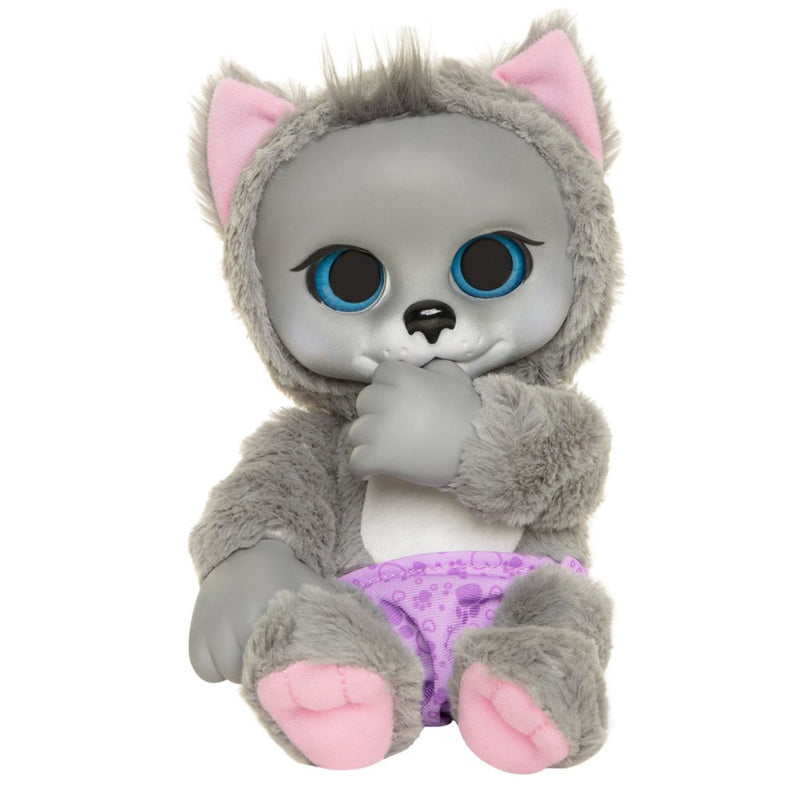 Afbeelding laden in galerijviewer, Jakks jakks animal babies wolf + geluid
