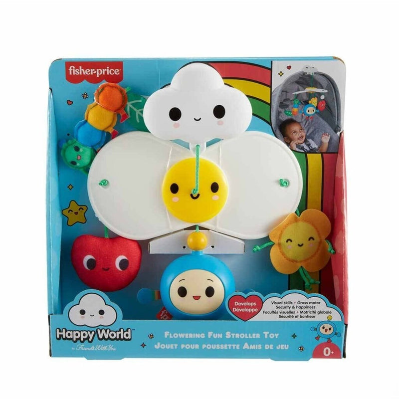 Afbeelding laden in galerijviewer, Fisher price happy world kinderwagenhanger
