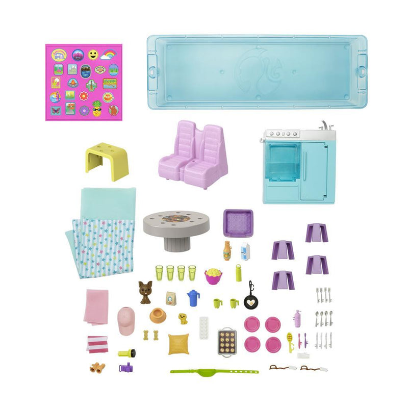Afbeelding laden in galerijviewer, Barbie dreamcamper speelset
